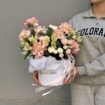 сборный букет в коробке