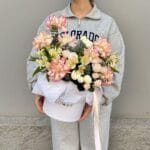 сборный букет в коробке